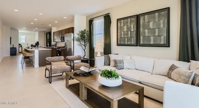 9621 W Monterey Way, Phoenix, AZ 85037 - living area with recessed lighting