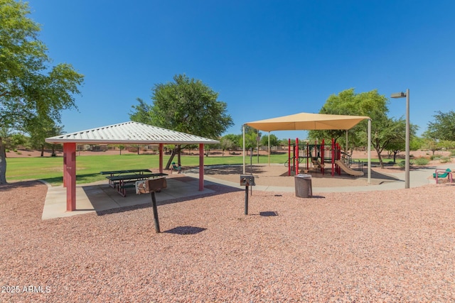 7725 S 47th Ln, Laveen, AZ 85339 - community jungle gym featuring a gazebo
