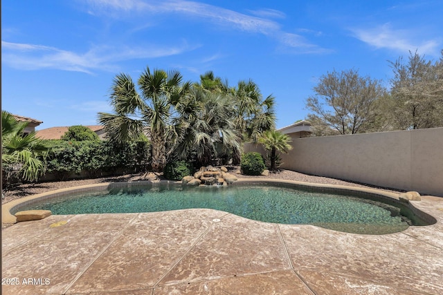 5342 S Citrus Ct, Gilbert, AZ 85298 - view of pool featuring a fenced backyard and a patio