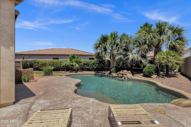 5342 S Citrus Ct, Gilbert, AZ 85298 - view of swimming pool with a patio area