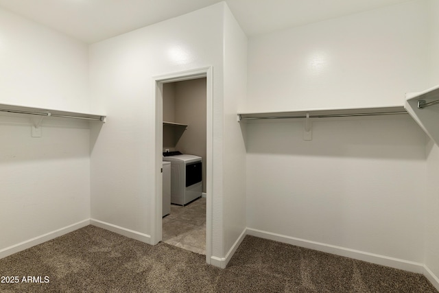 30776 W Earll Dr, Buckeye, AZ 85396 - spacious closet featuring washing machine and dryer and carpet flooring