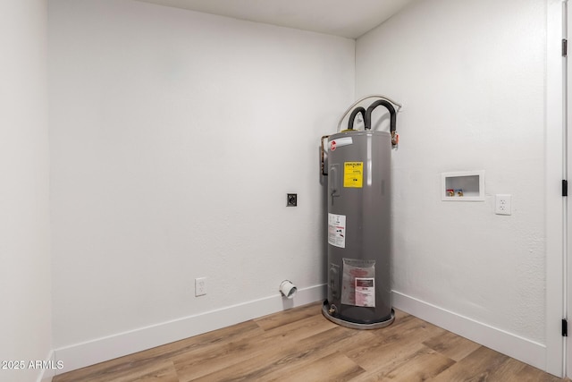 510 N Entrada St, Chandler, AZ 85226 - utility room featuring electric water heater