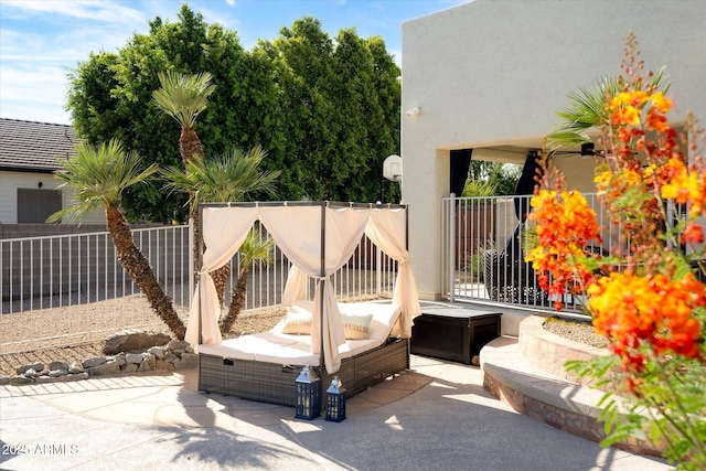 9035 W Villa Chula, Peoria, AZ 85383 - view of patio featuring fence