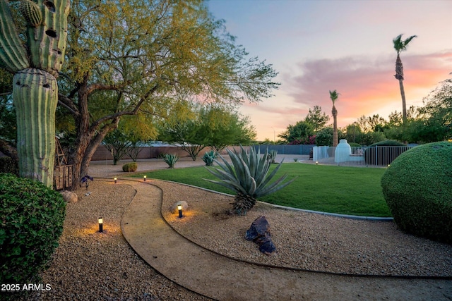 9035 W Villa Chula, Peoria, AZ 85383 - view of property's community featuring a yard and fence