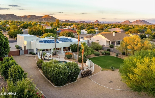 9035 W Villa Chula, Peoria, AZ 85383 - exterior space featuring a mountain view and a residential view