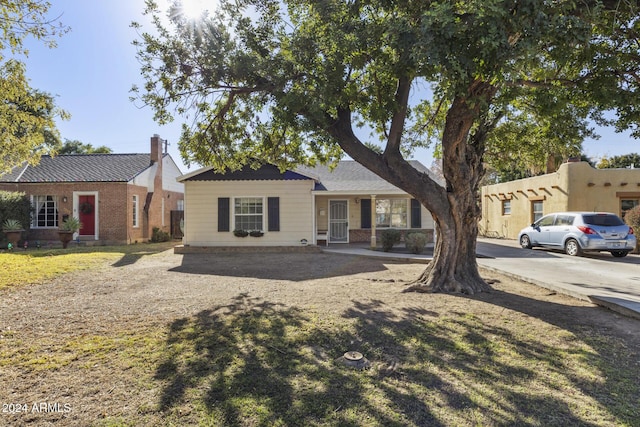 view of ranch-style home