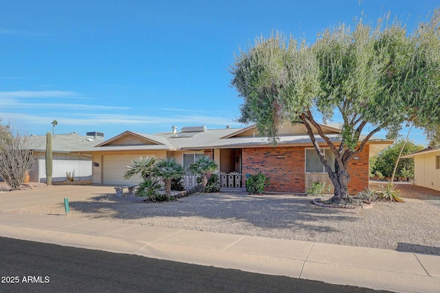 ranch-style house with a garage