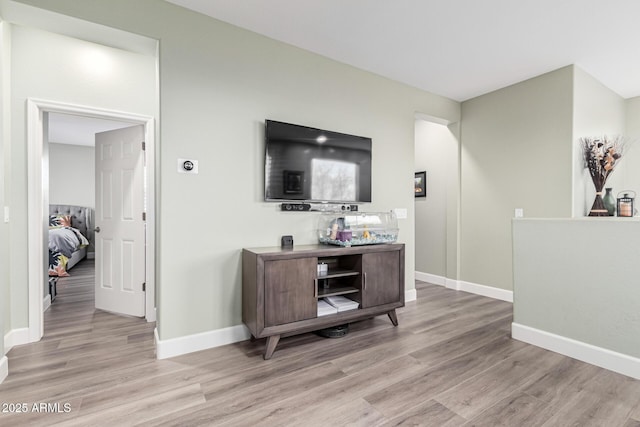 interior space featuring light hardwood / wood-style flooring