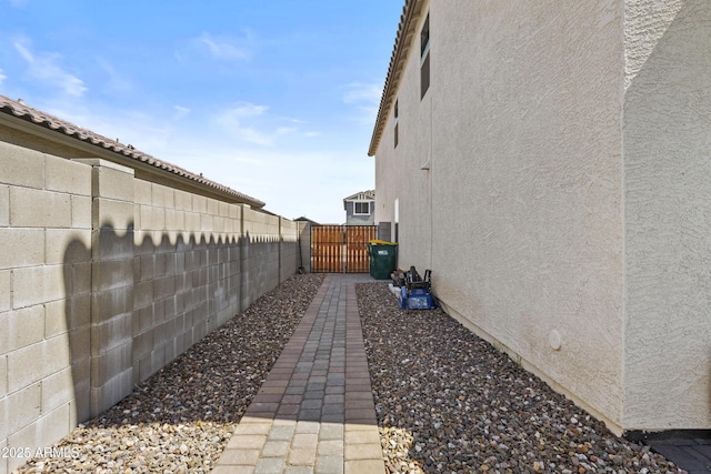 19239 W Elm St, Litchfield Park, AZ 85340 - view of yard featuring a gate