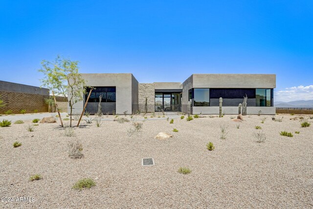 view of southwest-style home