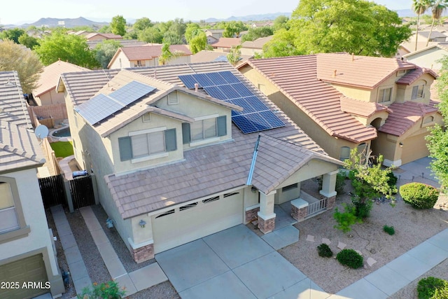 20722 N 38th St, Phoenix, AZ 85050 - aerial view of residential area with a mountainous background