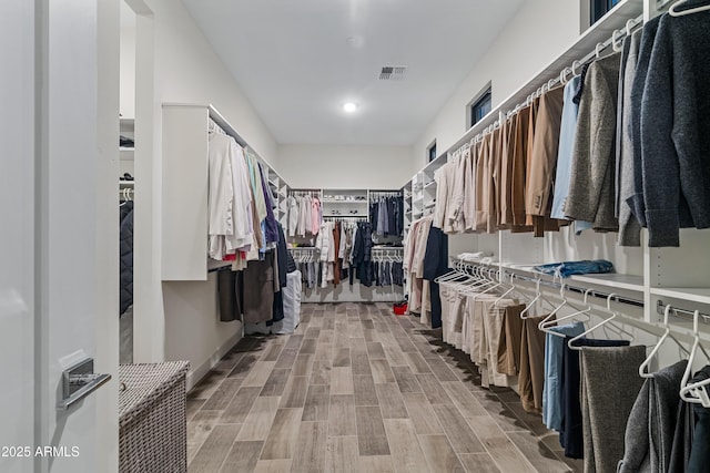 24911 N 124th Way, Scottsdale, AZ 85255 - walk in closet with light wood-style flooring