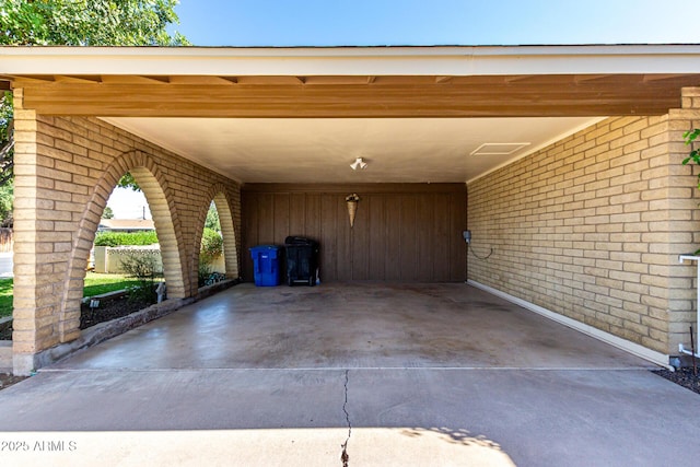518 N Cheri Lynn Dr, Chandler, AZ 85225 - view of patio / terrace featuring an attached carport