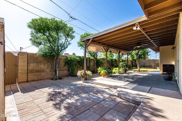 518 N Cheri Lynn Dr, Chandler, AZ 85225 - fenced backyard with a patio