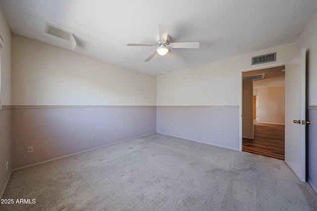 12611 N 112th Ave, Youngtown, AZ 85363 - carpeted empty room with a ceiling fan and baseboards