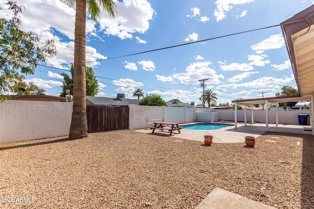 1203 E Bishop Dr, Tempe, AZ 85282 - view of pool with a patio, a fenced in pool, and a fenced backyard