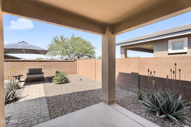 22560 E Rosa Rd, Queen Creek, AZ 85142 - view of patio featuring a fenced backyard