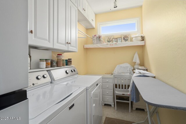 19714 N Concord Dr, Surprise, AZ 85374 - washroom with separate washer and dryer and cabinet space