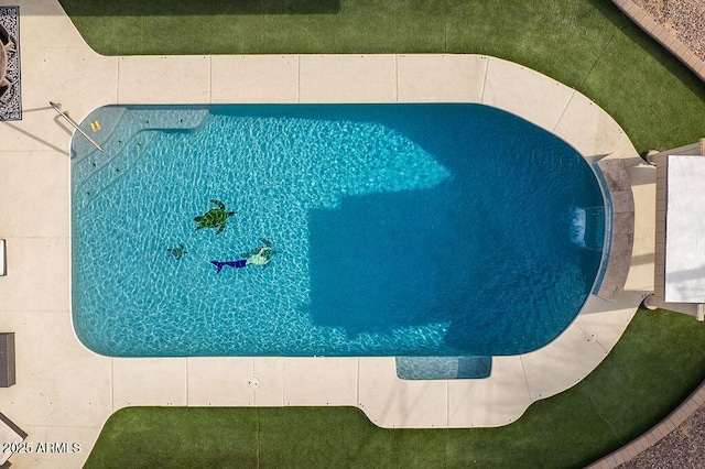 view of pool