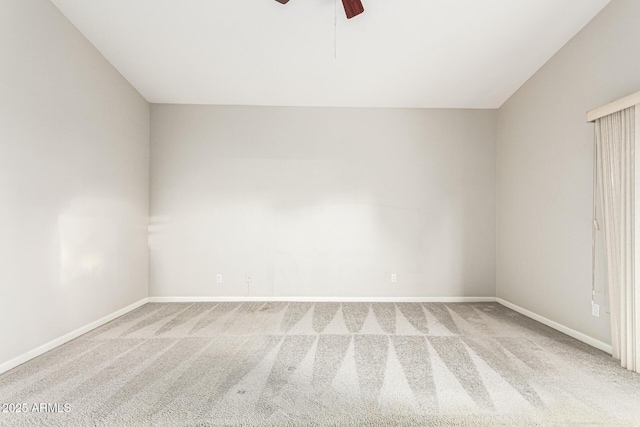 3152 N 83rd Pl, Scottsdale, AZ 85251 - carpeted empty room with a ceiling fan and baseboards