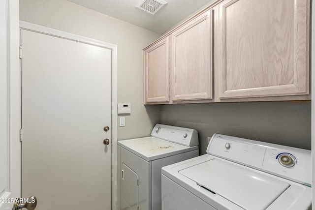 3152 N 83rd Pl, Scottsdale, AZ 85251 - laundry room featuring separate washer and dryer and cabinet space