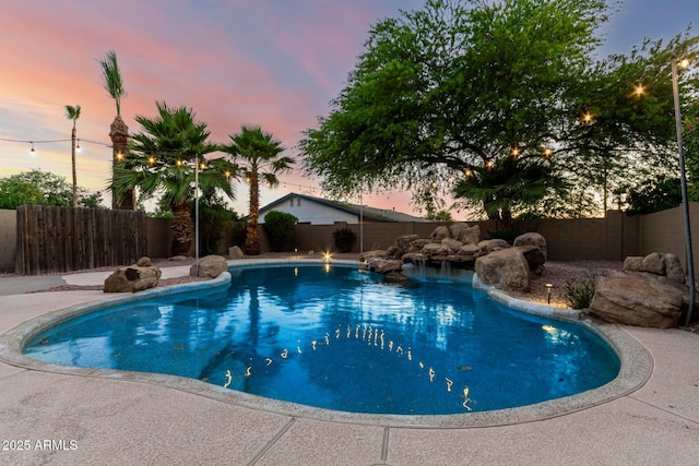 3152 N 83rd Pl, Scottsdale, AZ 85251 - view of pool featuring a fenced backyard
