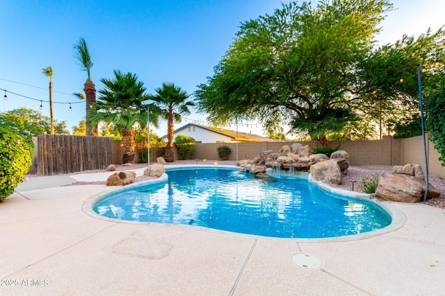 3152 N 83rd Pl, Scottsdale, AZ 85251 - view of pool with a fenced backyard and a patio