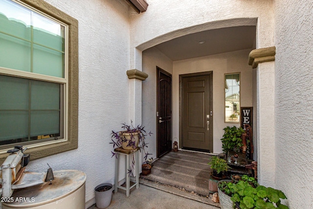 view of entrance to property