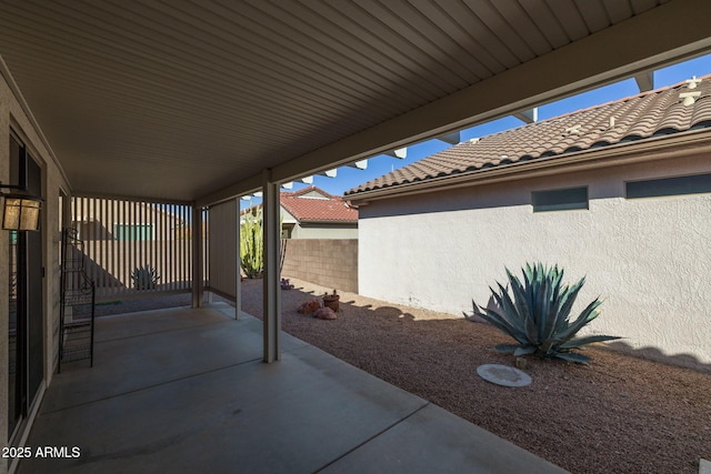 view of patio / terrace