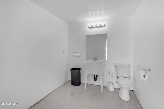 bathroom with toilet