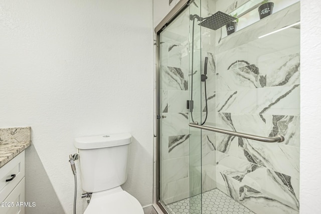 18818 N 12th Ave, Phoenix, AZ 85027 - full bathroom with vanity and a marble finish shower