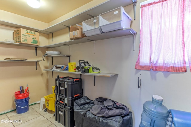 view of storage