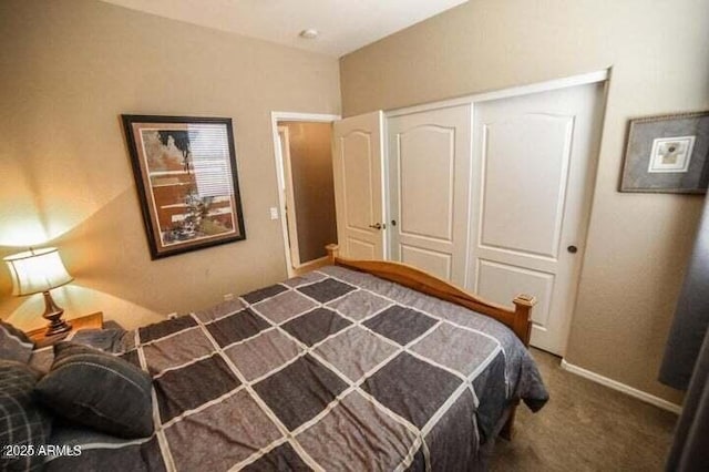 6731 S 37th Dr, Phoenix, AZ 85041 - carpeted bedroom featuring a closet and baseboards