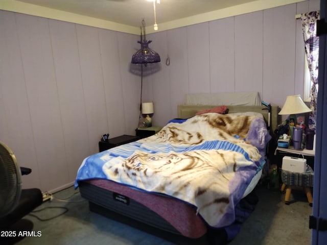 111 W 9th St, Ajo, AZ 85321 - bedroom featuring carpet flooring and a decorative wall