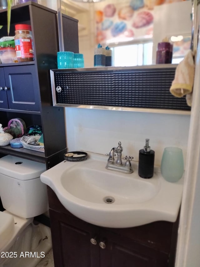 111 W 9th St, Ajo, AZ 85321 - bathroom with vanity and toilet
