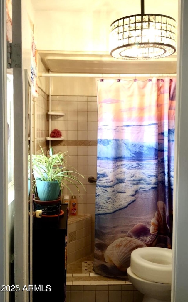 111 W 9th St, Ajo, AZ 85321 - bathroom featuring toilet and tiled shower