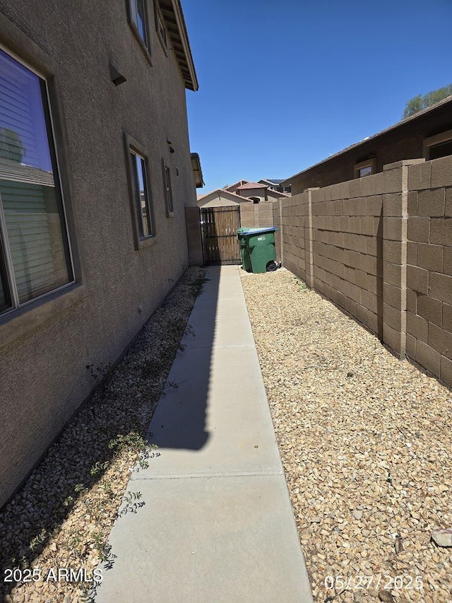 43455 W Chisholm Dr, Maricopa, AZ 85138 - view of yard with a gate