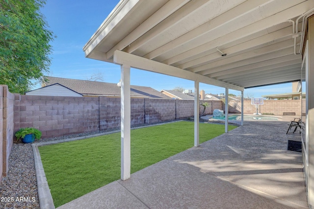 view of patio