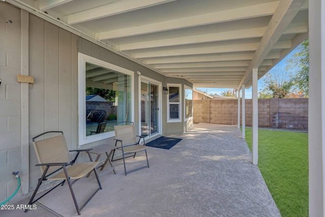 view of patio / terrace