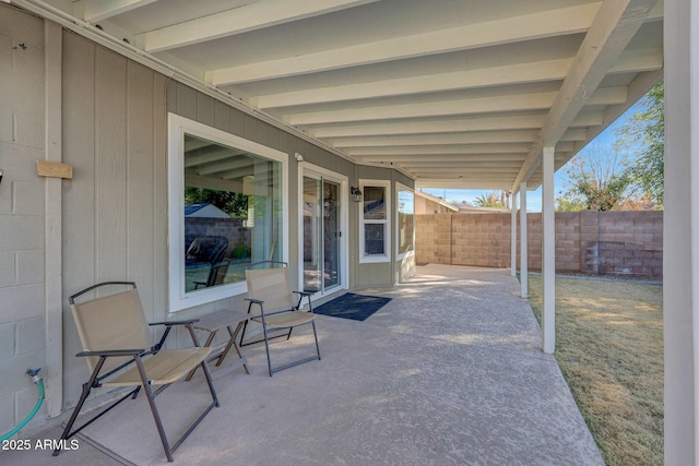 view of patio / terrace