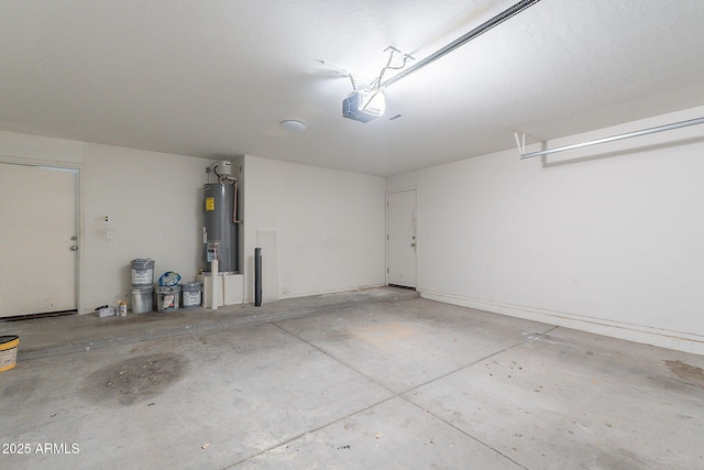 30944 N Bramwell Ave, San Tan Valley, AZ 85143 - garage featuring a garage door opener and water heater