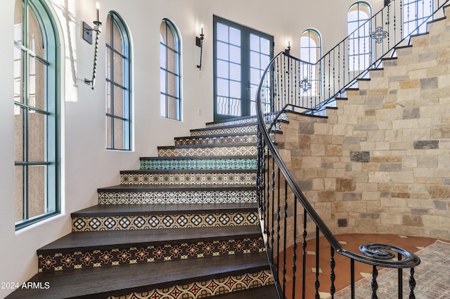 stairs with a healthy amount of sunlight