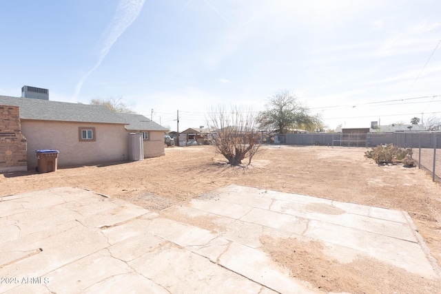 349 E Central Ave, Coolidge, AZ 85128 - view of yard with fence