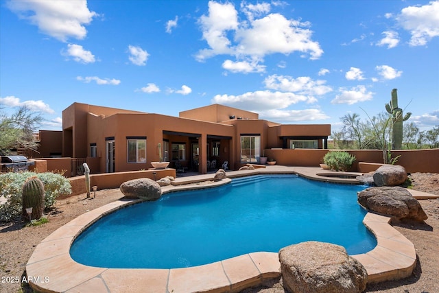 7728 E Mary Sharon Dr, Scottsdale, AZ 85266 - view of pool featuring a patio area
