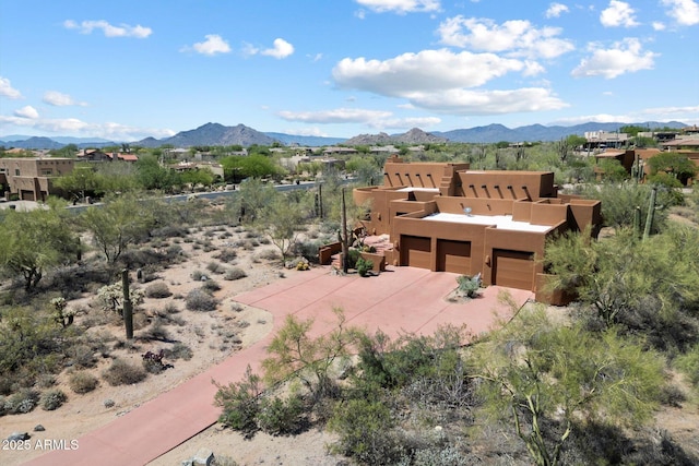 7728 E Mary Sharon Dr, Scottsdale, AZ 85266 - drone / aerial view of a mountain backdrop