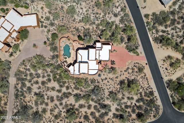 7728 E Mary Sharon Dr, Scottsdale, AZ 85266 - drone / aerial view of a pool