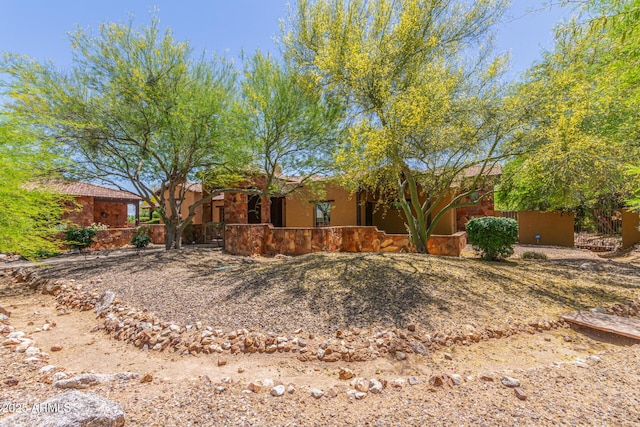 14619 E Desert Vista Trl, Scottsdale, AZ 85262 - view of front of home with stucco siding
