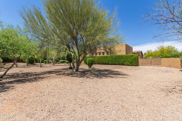 14619 E Desert Vista Trl, Scottsdale, AZ 85262 - view of yard with a gate