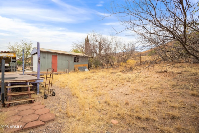 316 B St, Bisbee, AZ 85603 - view of yard with an outdoor structure