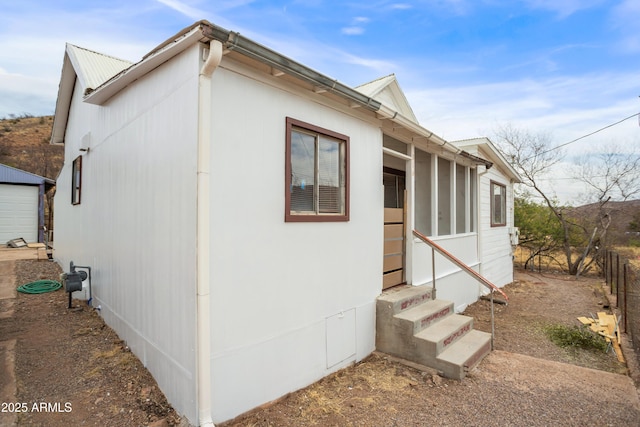 316 B St, Bisbee, AZ 85603 - view of side of property featuring entry steps